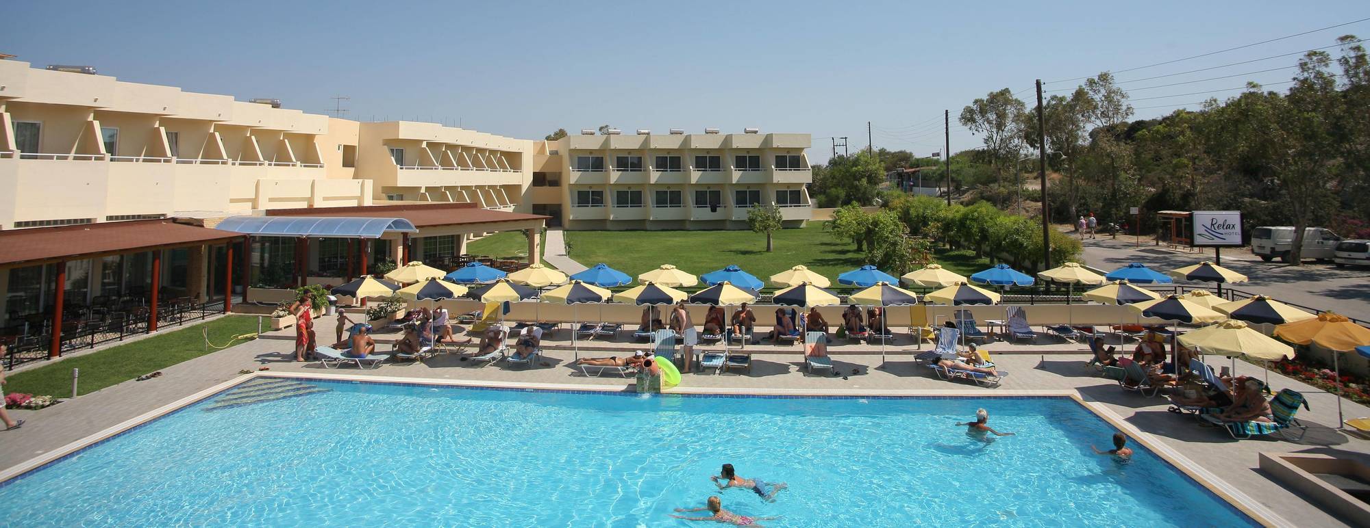 Relax Hotel Kolymbia Exterior foto